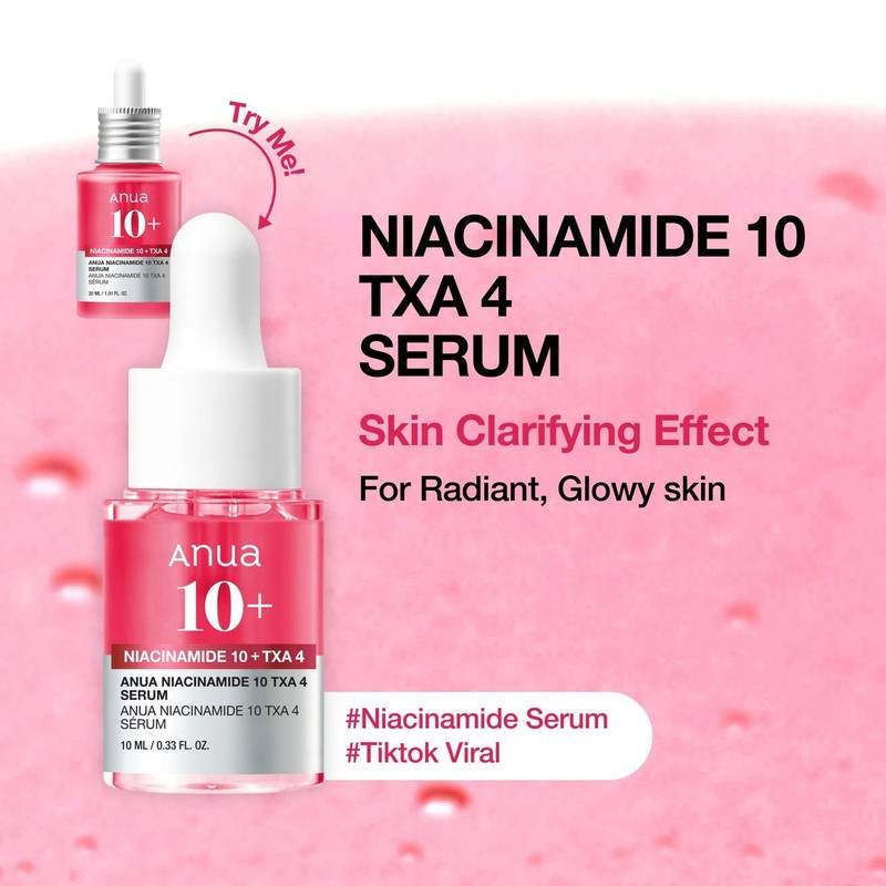 Anua Niacinamide 10% + TXA 4% Dark Spot Correcting Serum 30ml - الصورة 4