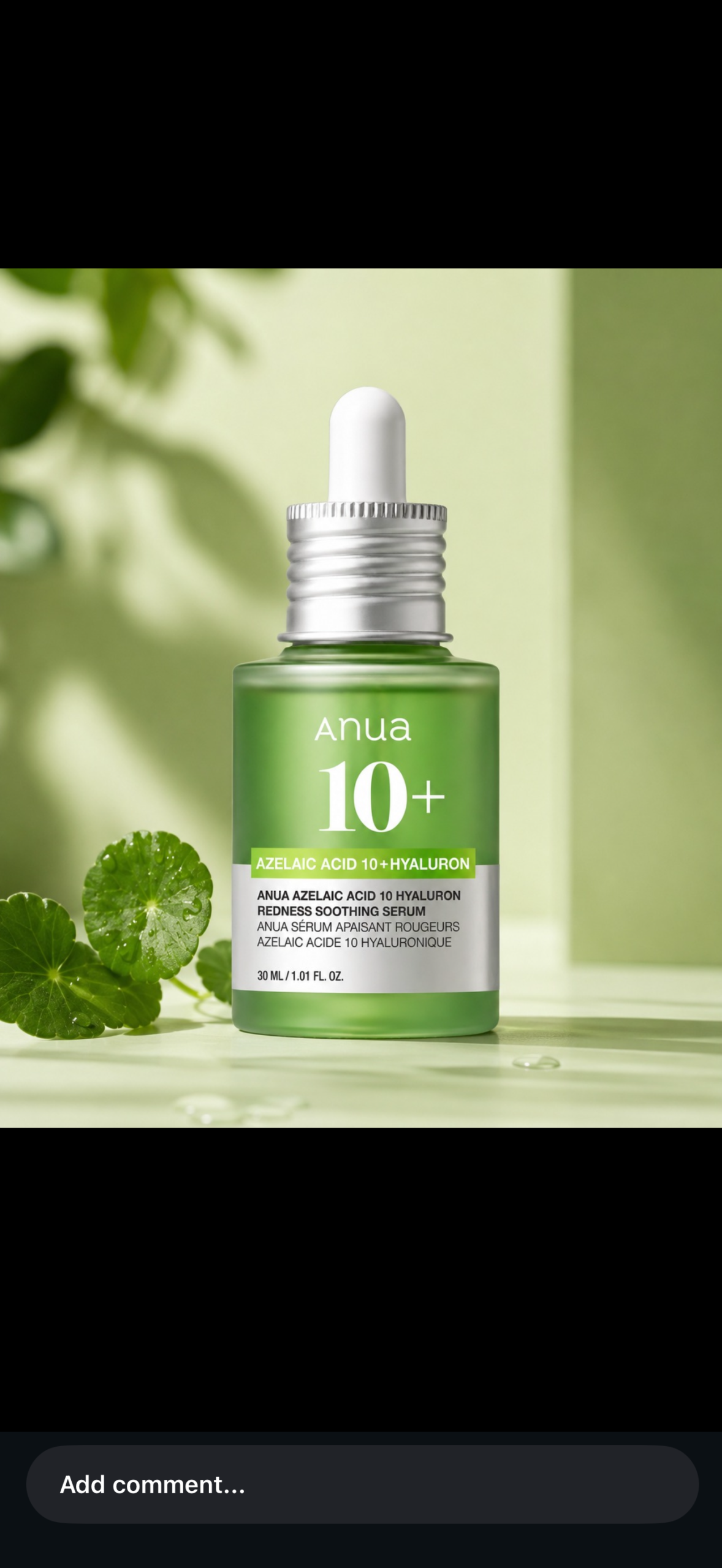 Anua Azelaic Acid 10 + Hyaluron Redness Soothing Serum 30ml