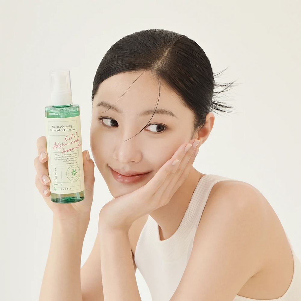 غسول AXIS-Y Quinoa One-Step Balanced Gel Cleanser بالكينوا – 180 مل - الصورة 4