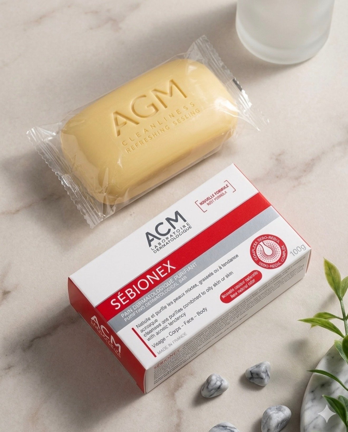 صابونة ACM Sébionex Purifying Bar للبشرة الدهنية والمختلطة 100 جم