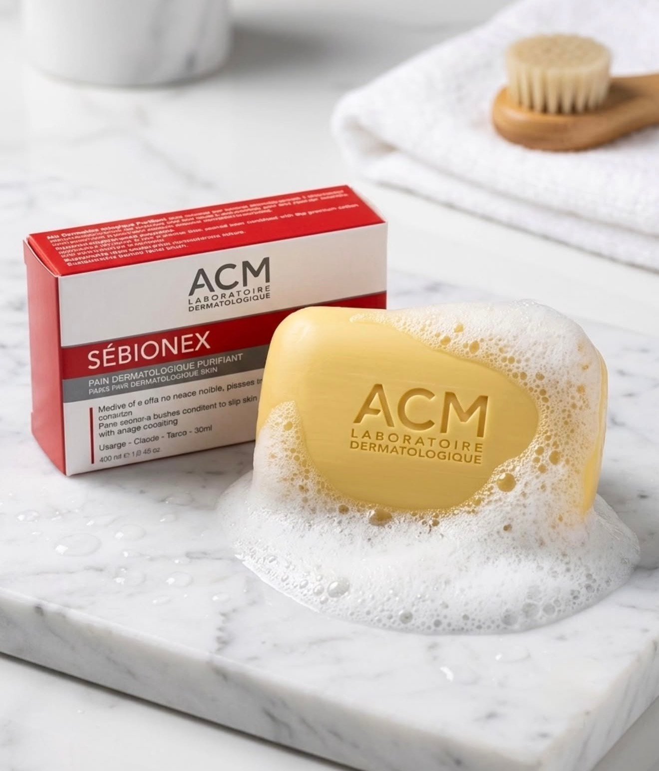 صابونة ACM Sébionex Purifying Bar للبشرة الدهنية والمختلطة 100 جم - الصورة 5