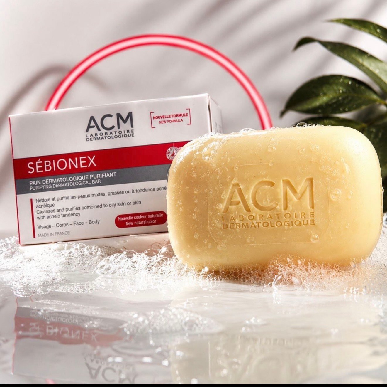 صابونة ACM Sébionex Purifying Bar للبشرة الدهنية والمختلطة 100 جم - الصورة 3