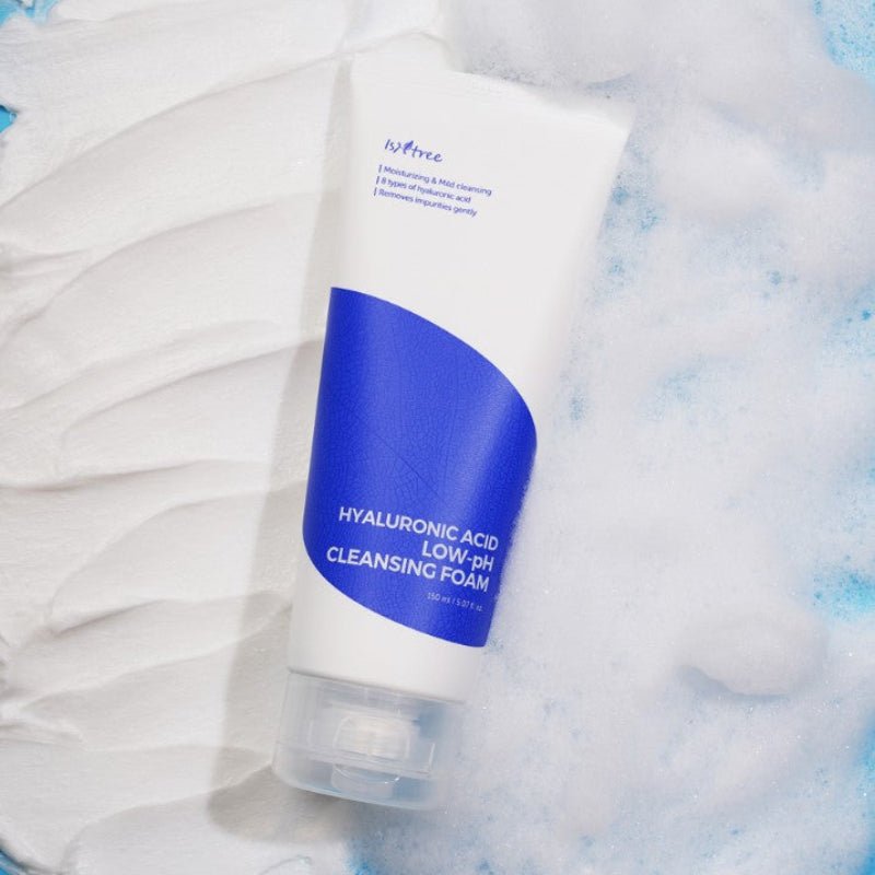 غسول Isntree Hyaluronic Acid Low-pH Cleansing Foam بحمض الهيالورونيك 150 مل - الصورة 5