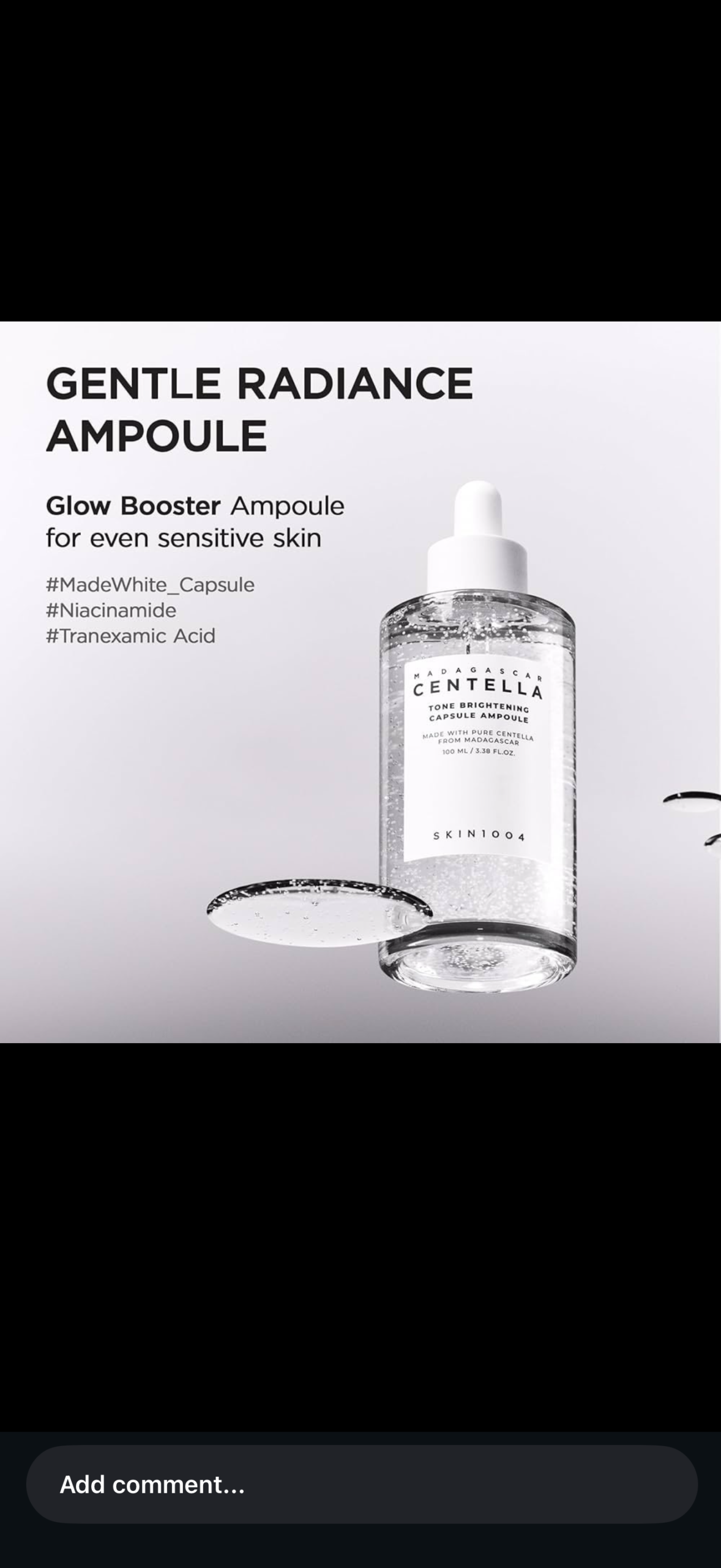 سيروم SKIN1004 Madagascar Centella Tone Brightening Capsule Ampoule لتفتيح وترطيب البشرة 100 مل - الصورة 2