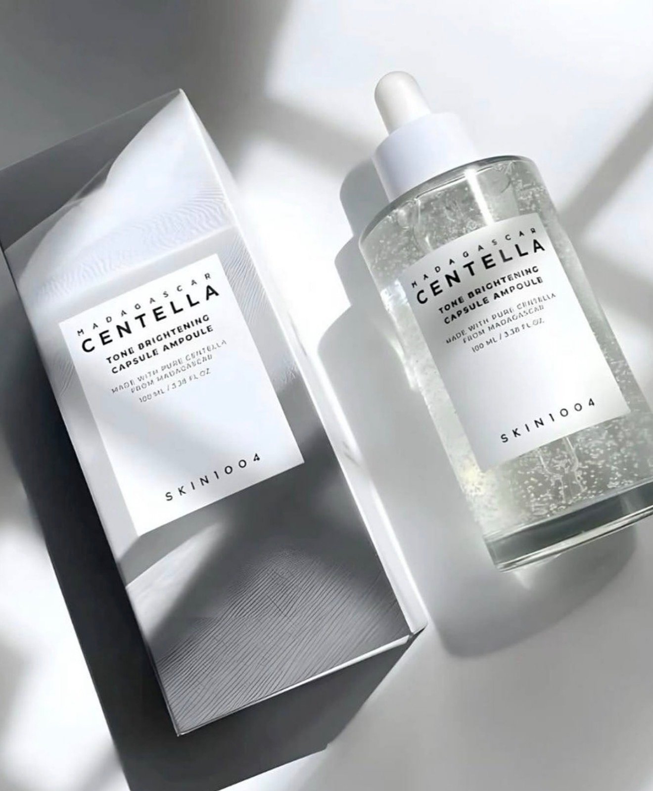 سيروم SKIN1004 Madagascar Centella Tone Brightening Capsule Ampoule لتفتيح وترطيب البشرة 100 مل
