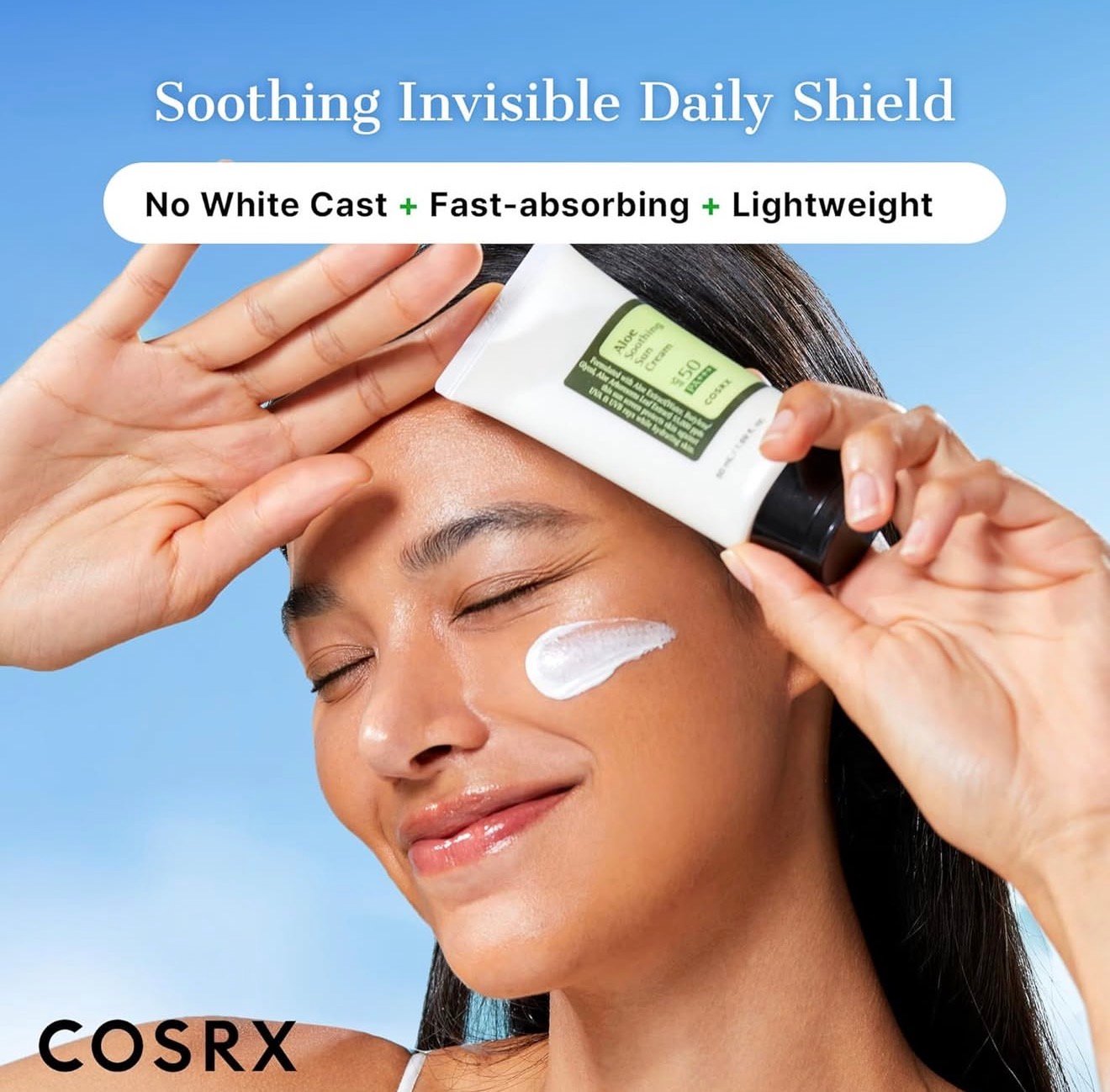 COSRX Aloe Soothing Sun Cream SPF50+ PA+++ 50ml | واقي شمس بالألوفيرا - الصورة 12