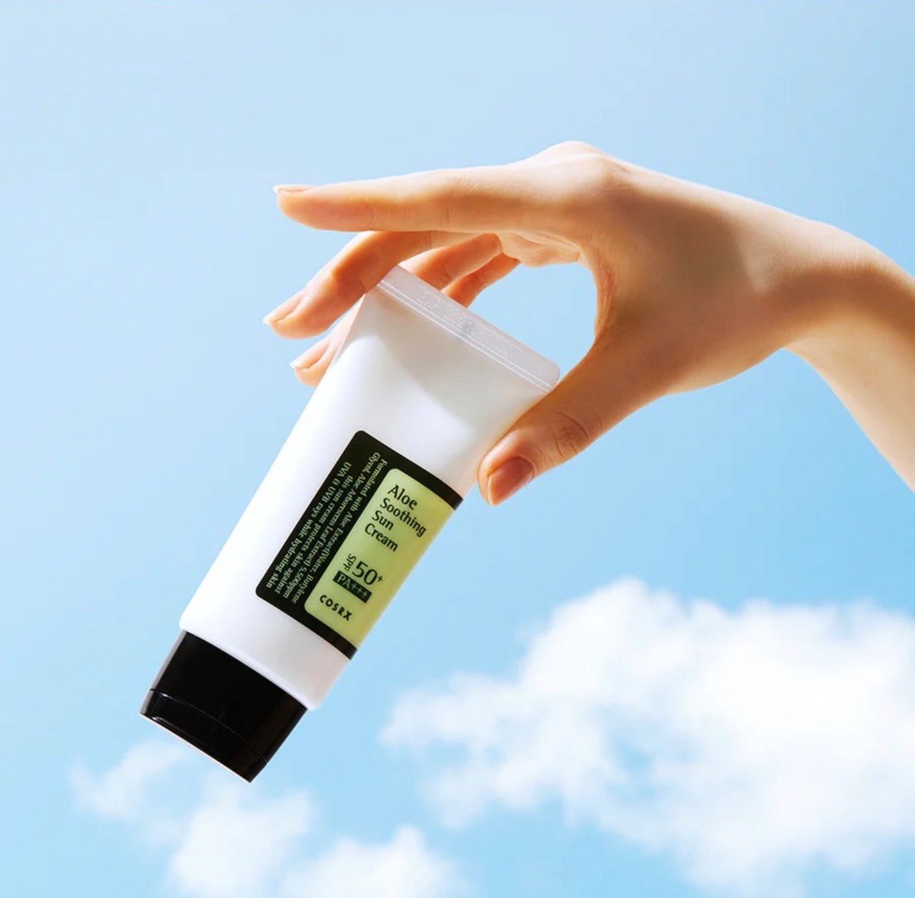 COSRX Aloe Soothing Sun Cream SPF50+ PA+++ 50ml | واقي شمس بالألوفيرا - الصورة 8