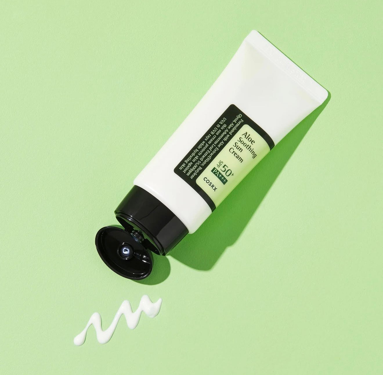 COSRX Aloe Soothing Sun Cream SPF50+ PA+++ 50ml | واقي شمس بالألوفيرا