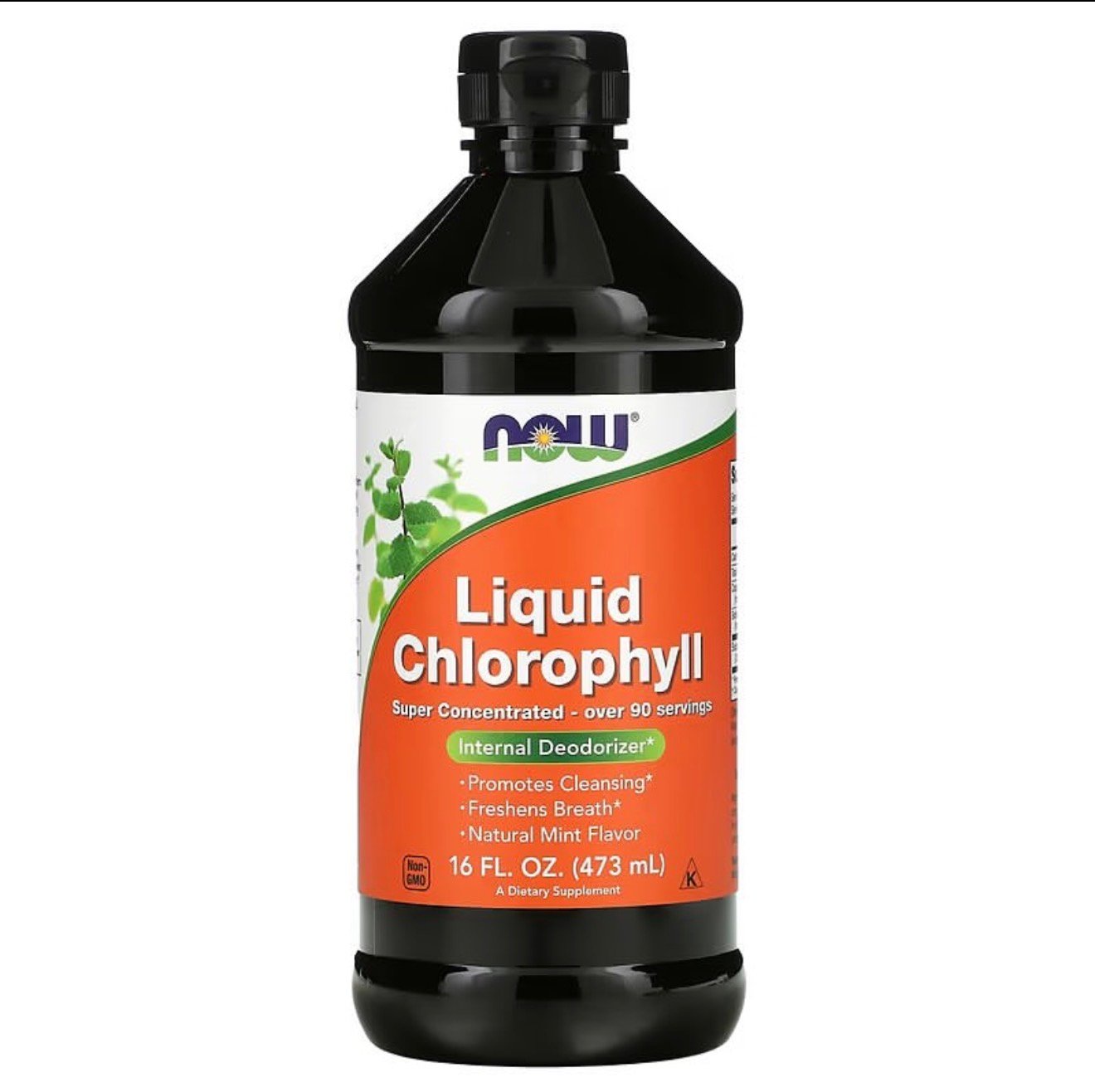 NOW Liquid Chlorophyll 100 mg 473ml